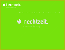 Tablet Screenshot of inechtzeit.net